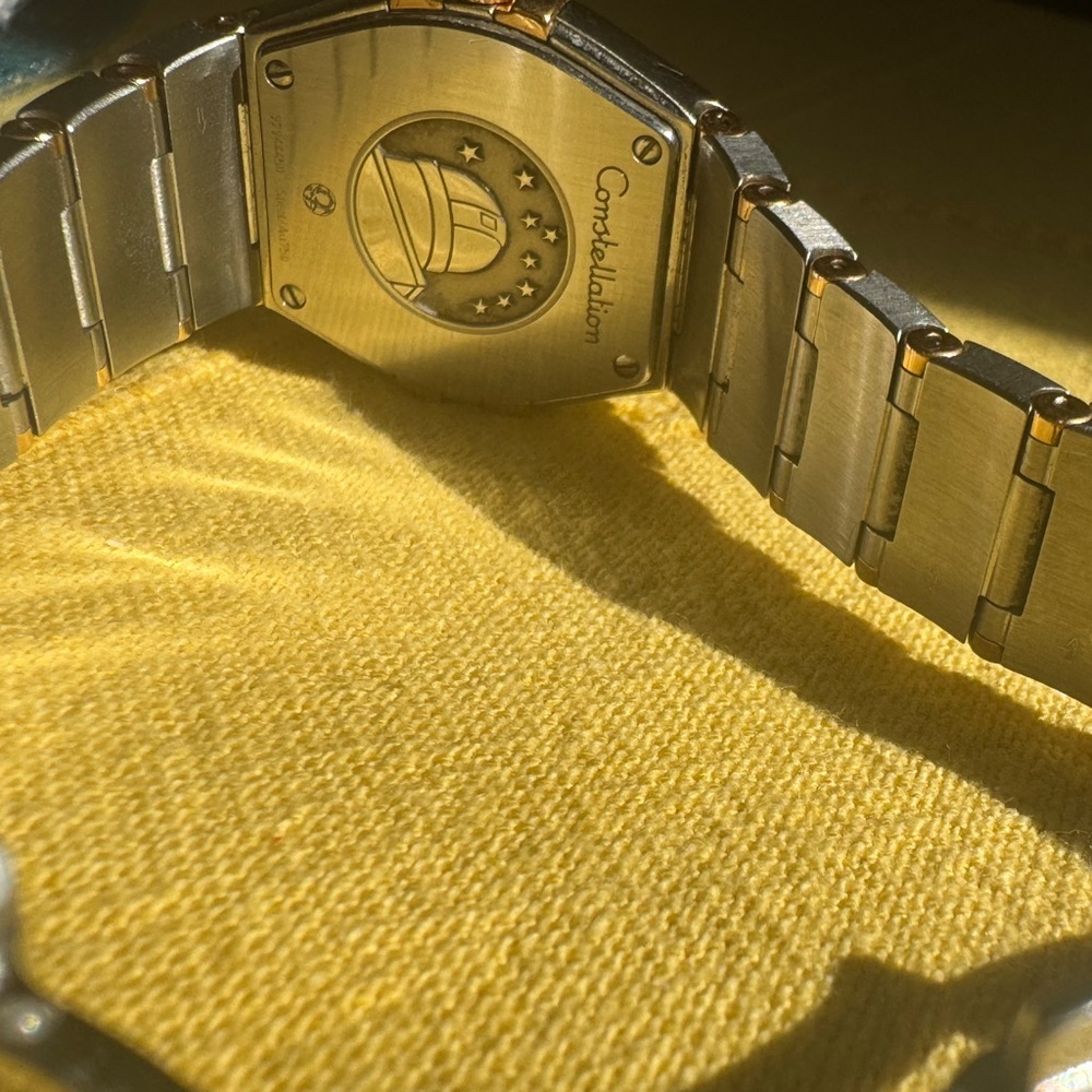 Omega Steel 18k Rose Gold Constellation 27mm Diamond Watch 123.25.27.60.63.001 - Picture 10 of 12